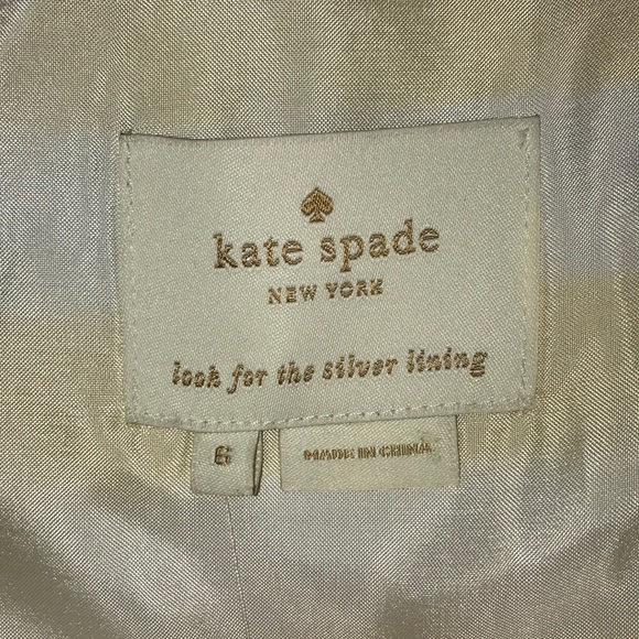 *SOLD on Tradesy* Kate Spade White & Yellow Dress - Picture 6 of 6